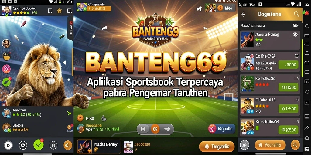 Tampilan gameplay BANTENG69 dengan berbagai pilihan taruhan olahraga.