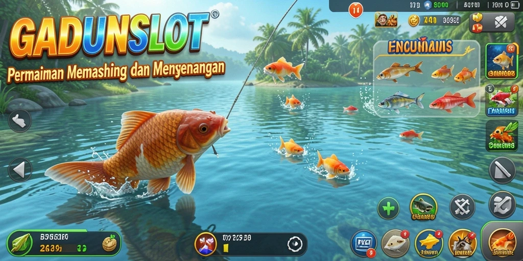 Tangkapan ikan yang besar dan grafik yang menakjubkan.