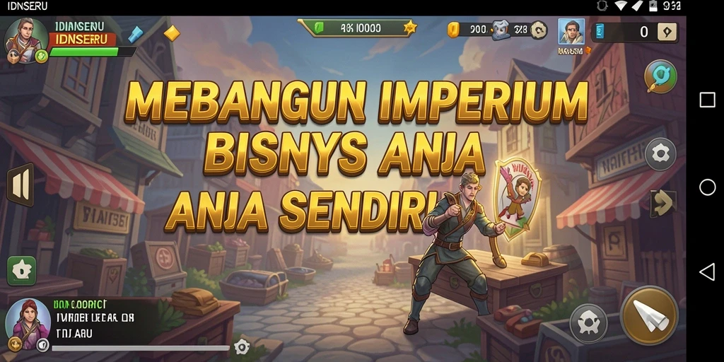 Tampilan gameplay IDNSERU yang penuh aksi dan strategi Tycoon.