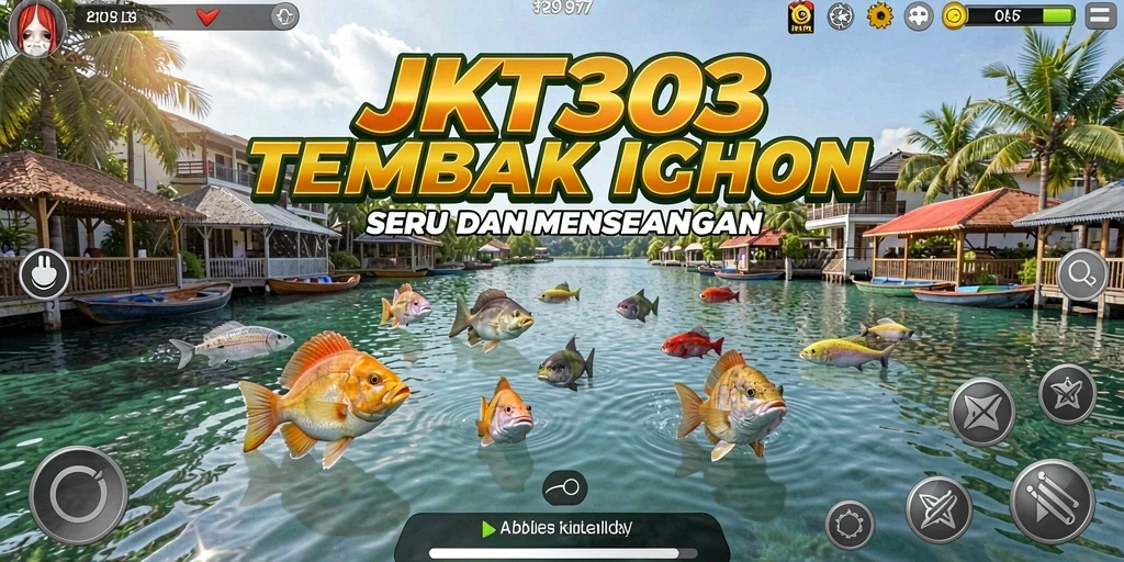 Screenshot gameplay Tembak Ikan JKT303 yang menegangkan.