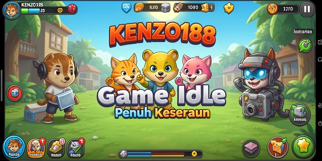 Tampilan gameplay KENZO188 yang menarik dan interaktif.