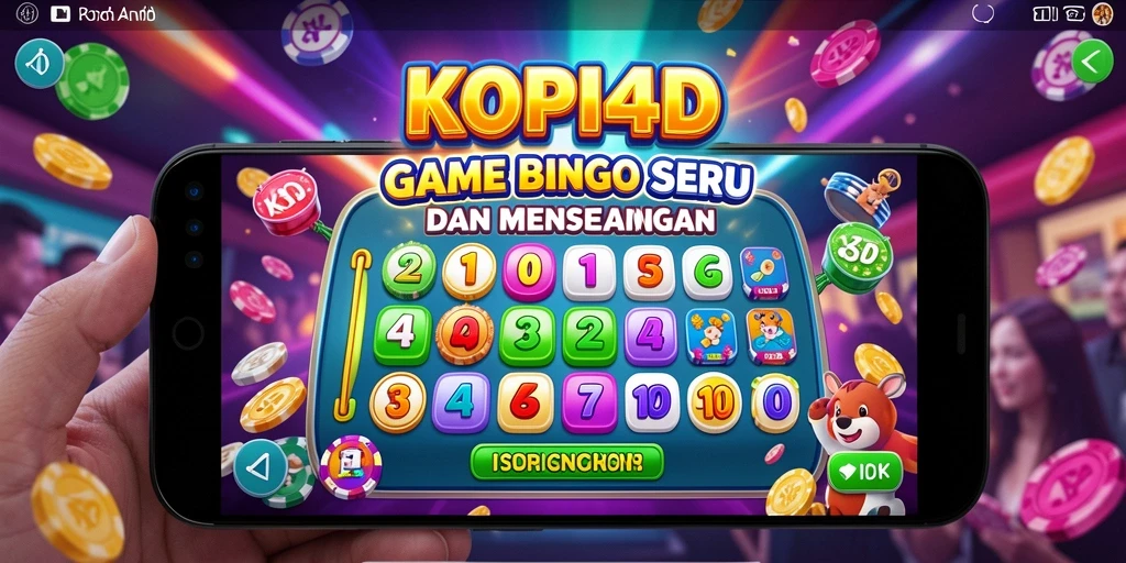 Tampilan gameplay seru di KOPI4D dengan berbagai pilihan Bingo.