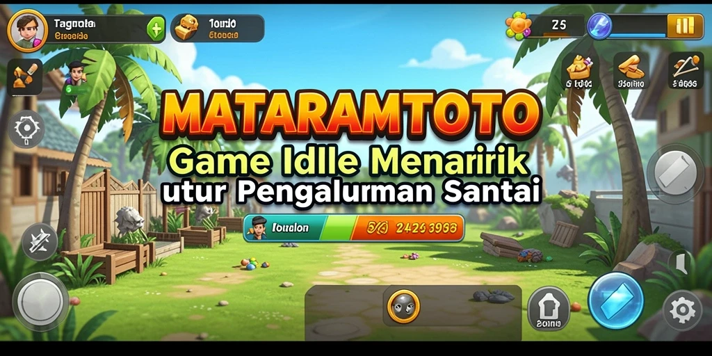 Tampilan gameplay MATARAMTOTO yang penuh warna dan menarik.