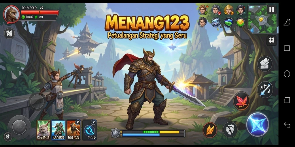 Tampilan gameplay mendalam dalam MENANG123 dengan strategi yang menantang.
