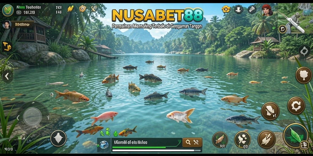 Tangkapan ikan besar dalam gameplay NUSABET88 yang seru.