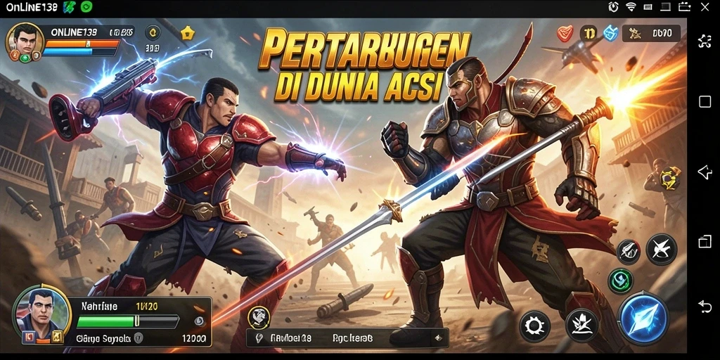 Gameplay seru dengan aksi pertarungan yang mendebarkan.