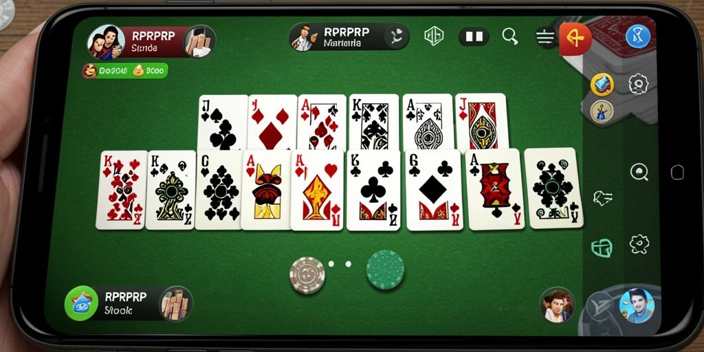 Screenshot gameplay menampilkan aksi seru dalam permainan Domino.