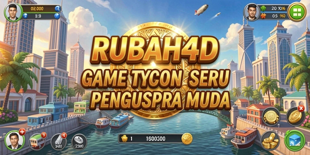 Tampilan menarik dari gameplay Tycoon di RUBAH4D.