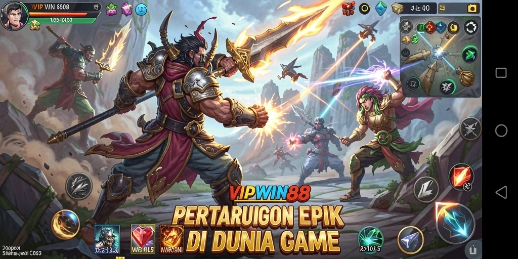 Tampilan aksi menegangkan dalam pertandingan Fighting VIPWIN88.